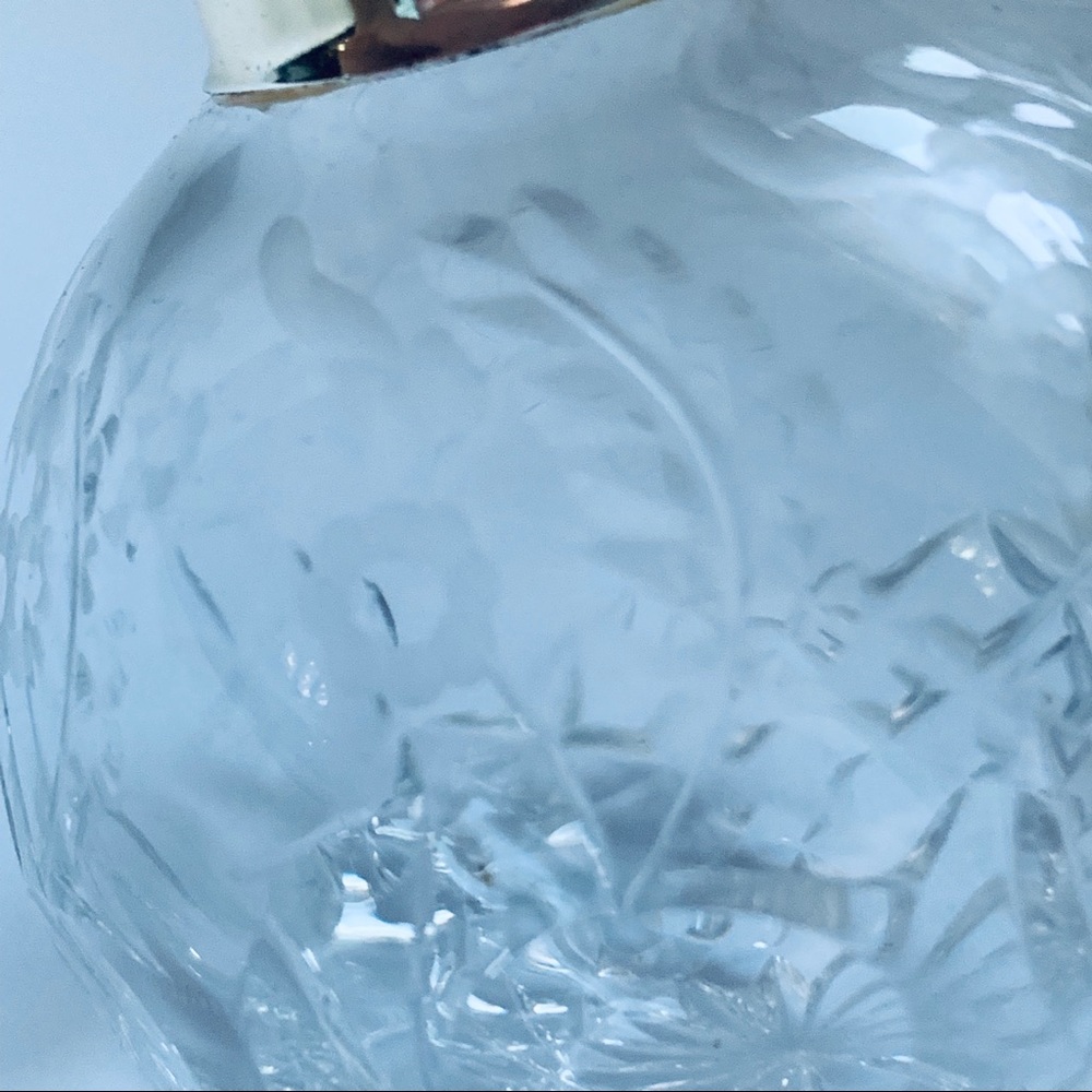 Rogaska Gallia Lead Crystal Ball Ornament - Picture 4 of 7